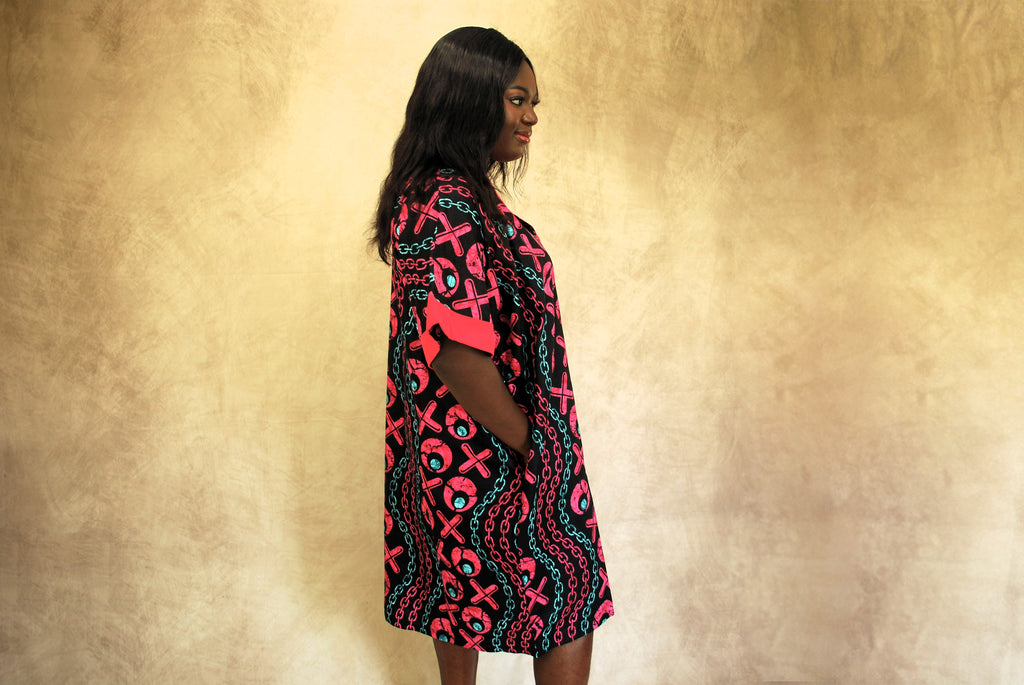 Fola Midi Shirt Dress