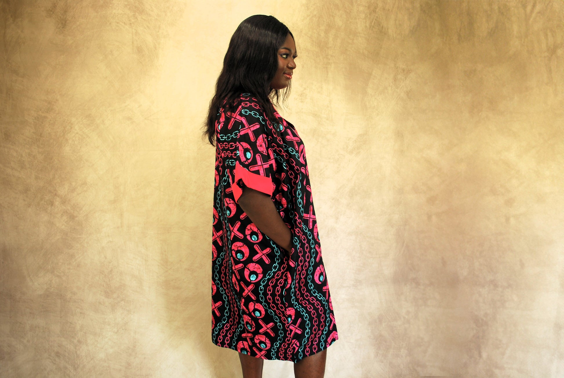 Fola Midi Shirt Dress
