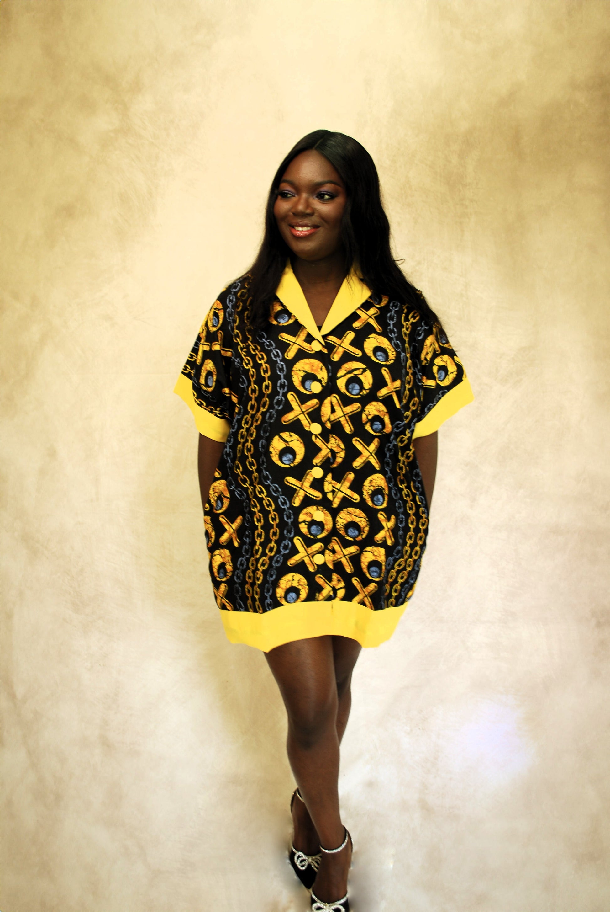 Fola Short Shirt Dress