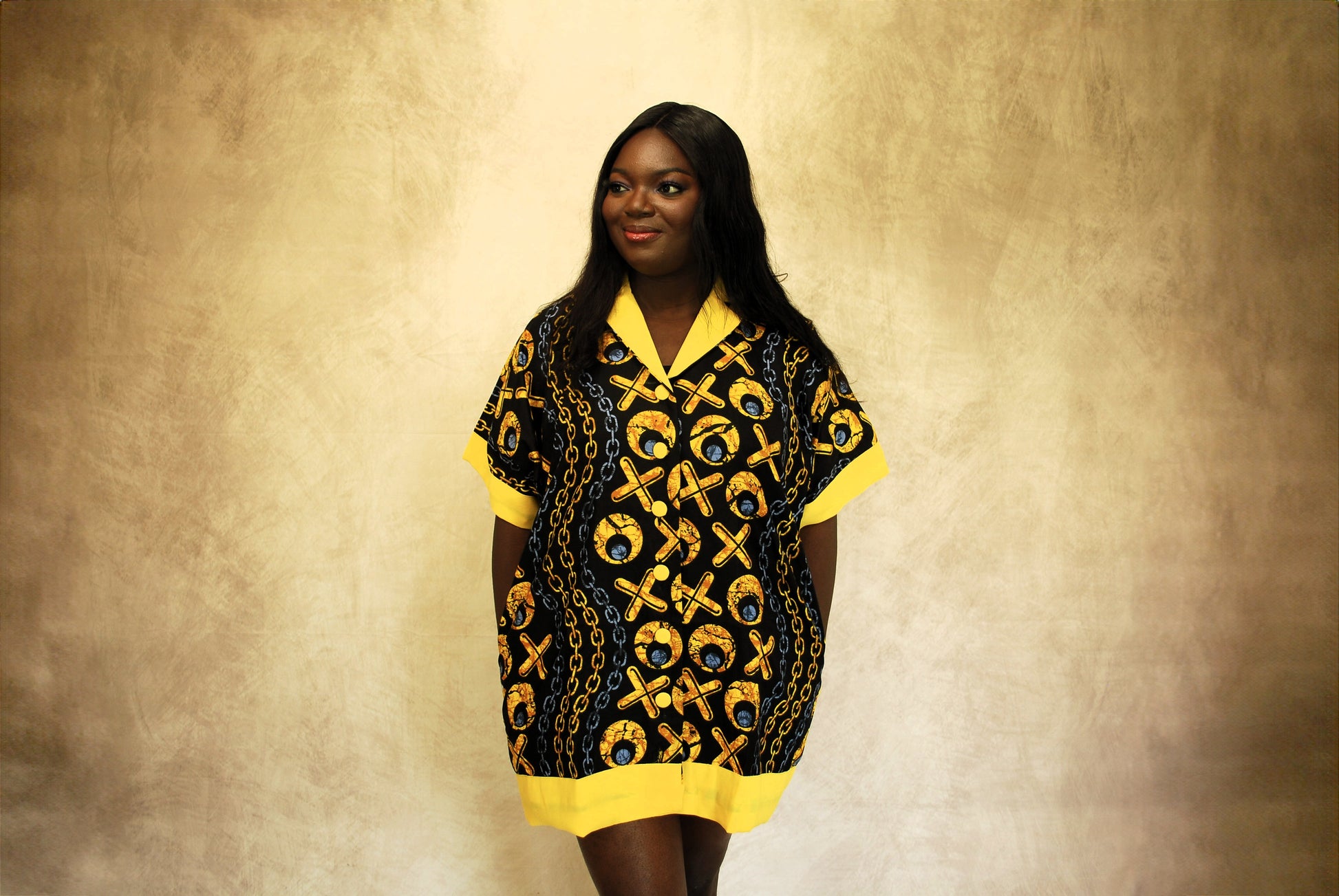 Fola Short Shirt Dress