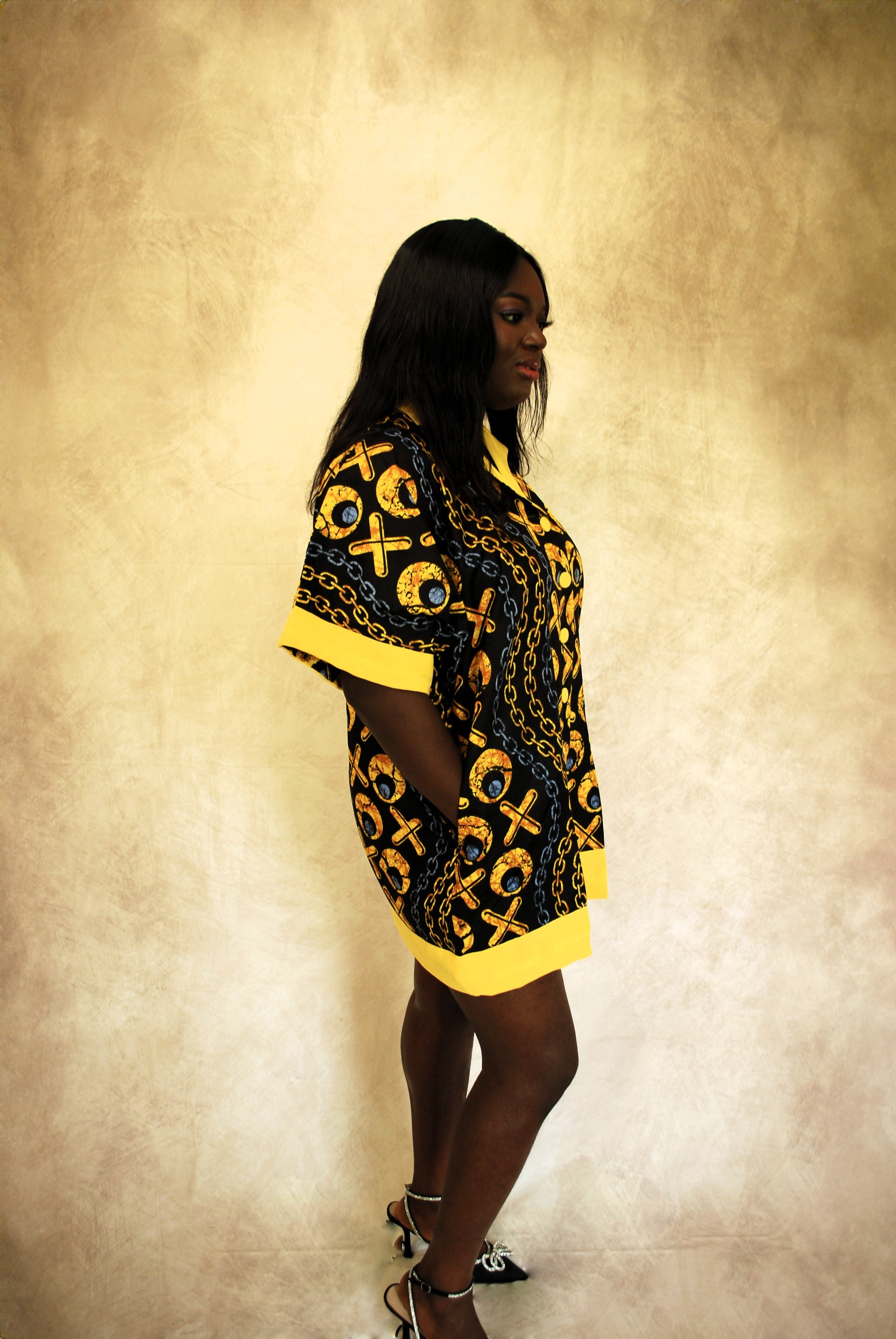 Fola Short Shirt Dress